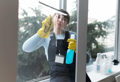 Nettoyage de vitres intérieures et extérieures à Saint-Alban-d'Ay